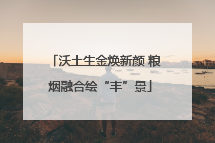 沃土生金焕新颜 粮烟融合绘“丰”景